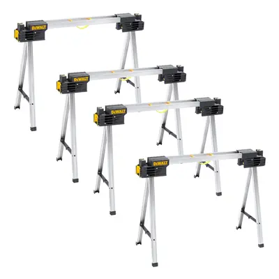 4X Dewalt Heavy Duty Portable Saw Horse Work Support Stands Pairs DWST1-75676