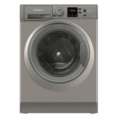 Hotpoint NSWM GG UK 11kg Washing Machine with rpm - Graphite - A Rated