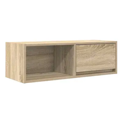 (sonoma oak, pcs/ cm) vidaXL TV Cabinet Sonoma Oak 80x31x25.5 cm Engineered Wood TV bench