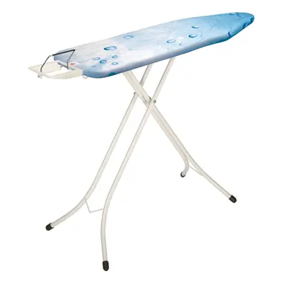 Brabantia Size B Ironing Board (49x15 in) Height Options Adjustable Steam Iron Rest Holder (Ice 