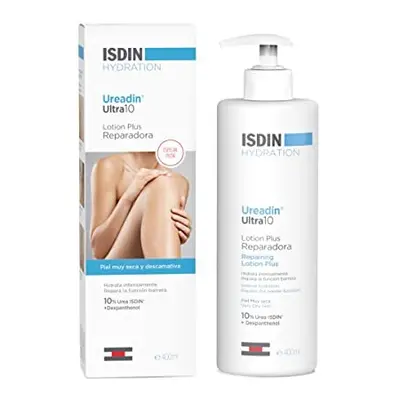 Ureadin Ultra Repairing Lotion Plus | Intense Hydration | 10% Urea Isdin & Dexpanthenol 400ml