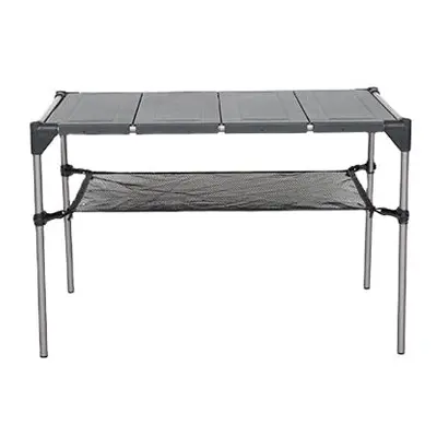 (Single Table) Outdoor Camping Desk Aluminum Alloy Folding Table Portable Picnic Fishing Beer Ta