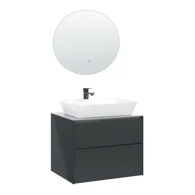 Bathroom Vanity Set MANZON cm cm cm Grey