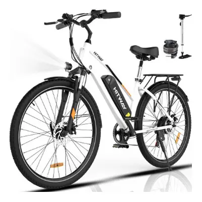 HITWAY Electric Bike BK27 for Adults, 28" E bike 36V 12Ah Removable Battery