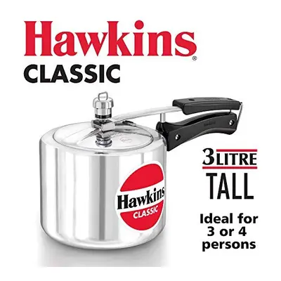 HAWKINAÂ Classic CL3T 3-Liter New Improved Aluminum Pressure Cooker Small Silver