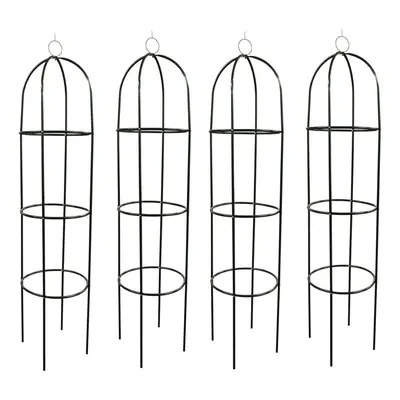 Set of Metal Garden Obelisks