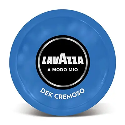 Lavazza A Modo Mio Dek Creamy Coffee Capsules (5 Packs of 16)