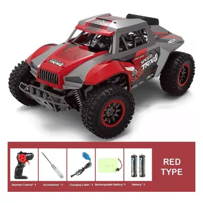 (red) Electric Rc Car Children Drift Off-road Shock-absorbing Toy Remote Control Car