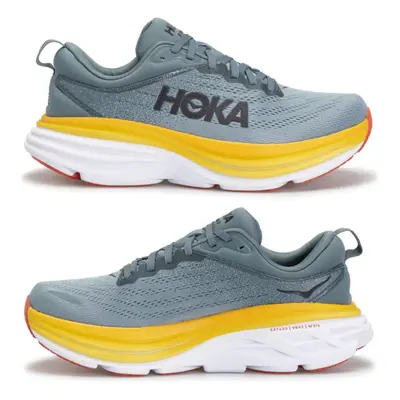 (Blue, UK9/EU43) HOKA ONE ONE Clifton Mens Running Jogging Shoes Shock-absorbing Trainers Sport 