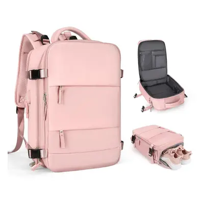 (pink, 42*32*17) Travel Backpack For Women, Carry On Backpack,tsa Laptop Backpack Flight Approve