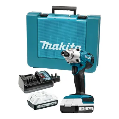 Makita 18v Impact Driver Cordless Lithium Ion + x 2.0ah G-Series TD127DWE