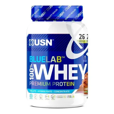 (Chocolate) 908g USN Blue Lab Whey Isolate Protein Powder Muscle Building Nutrition Shake