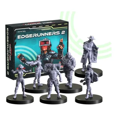 Monster Fight Club Cyberpunk Red Combat Zone Miniatures: Edgerunners