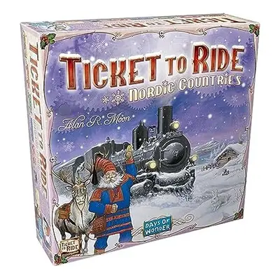 Days of Wonder | Ticket to Ride Nordic Countries Board Game | Ages 8+ | For to players | Average