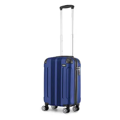 (19 inch) Navy Color 19/24/28 Inch ABS Hard Shell Suitcase Extended Journey