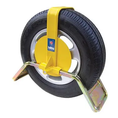 Bulldog QD22Y Wheel Clamp (13" Steel Wheel)