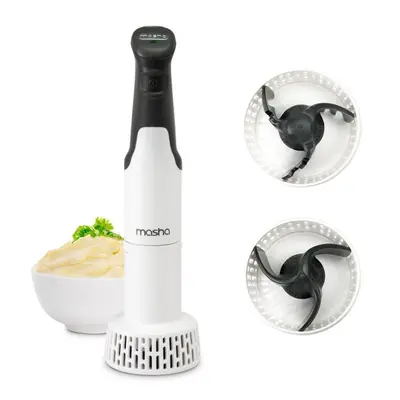 Masha Official Electric Potato Masher | Hand Blender 3-in-1 Multi Tool