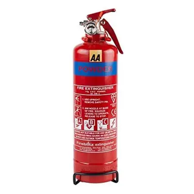 AA 1kg Fire Extinguisher AA6653 â Uses ABC Powder Small Fires â Lightweight Easy Use UK Made