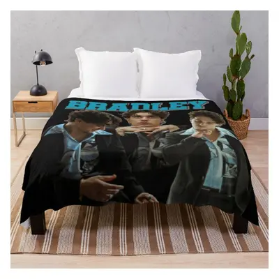 Fleece Throw Blanket Brad Simpson The Vamps for Sofa Couch Kids x Inches