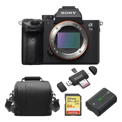 SONY A7 III Body+64GB SD card+Bag+NP-FZ100 Battery+Memory Card Reader