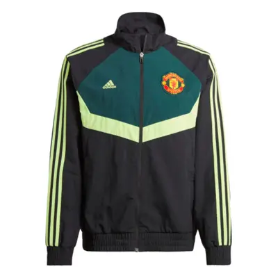 (M) Man Utd Woven Track Jacket (Black)