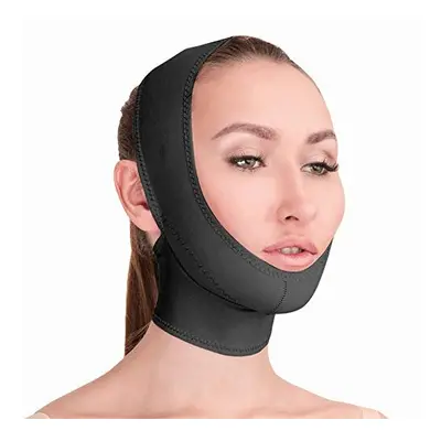 Post Surgical Chin and Neck Lifting Support and Compression Mask, Band, Strap for Women and Men 