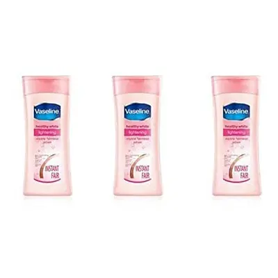 3 Pk, Vaseline Healthy White Skin Lightening Lotion, 100ml Each