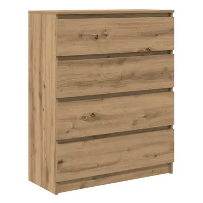 vidaXL Sideboard Artisan Oak 80x35x99 cm Engineered Wood storage cabinet