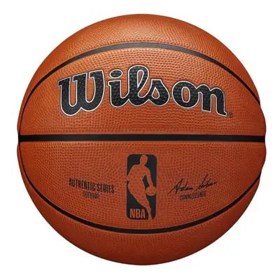 Basketball, NBA Authentic Series Model, Outdoor, Tackskin Rubber, Size: 7, Brown