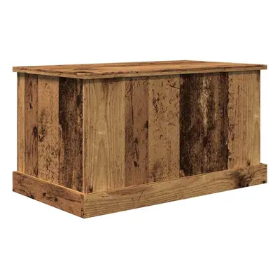 (old wood, x x cm) vidaXL Storage Box Garden Tool Chest Outdoor Storage Bin Box Engineered Wood