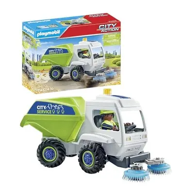 71432 City Life Road Sweeper, City Cleaner Educational Toy, Imaginative Role-Play, PlaySets Suit