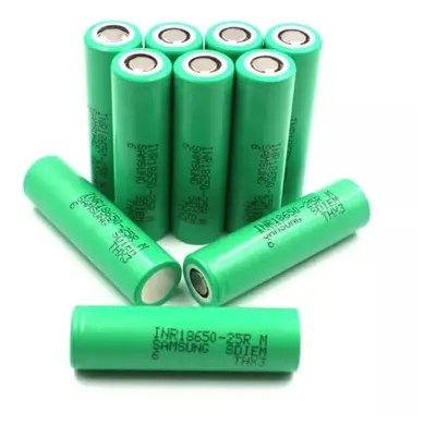 (6 Pack) INR1865 Samsung 25R 20A 2500mAh High Drain Batteries