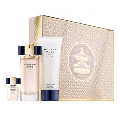 Modern Muse Pcs Set: 1.7 Eau De Parfum Spray + 2.5 Body Lotion + 0.14 Eau De Parfum Spray (Hard 