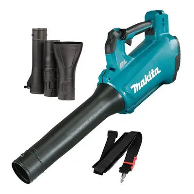 Makita DUB184Z LXT 18v Lithium Cordless Brushless Leaf Blower + Nozzles + Strap