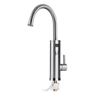 (UK PIN PLUG) 220V electric instantaneous heater faucet, providing hot and cold water, stainless