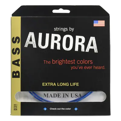 Aurora Bass Strings Gauge Blue