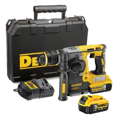 Dewalt DCH273P2 Brushless 18v XR SDS+ Rotary Hammer Drill x 5.0Ah Batteries