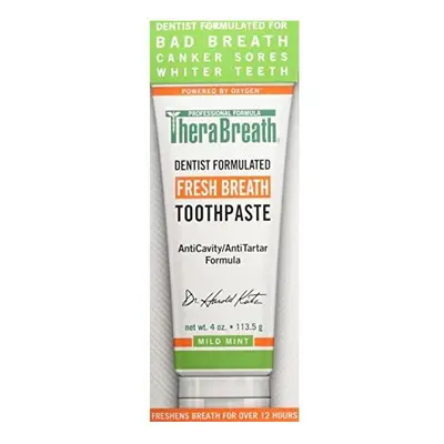 TheraBreath Fresh Breath Toothpaste oz