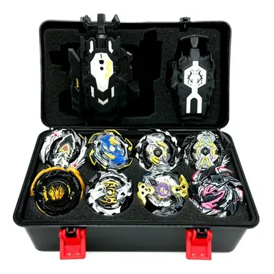 8pcs Beyblade Set With Launcher Kids Gift Toy