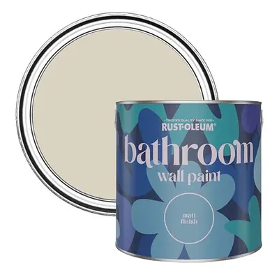 Neutral Water-Resistant Bathroom Wall & Ceiling Paint - Hessian 2.5L (SHDRCT1048)