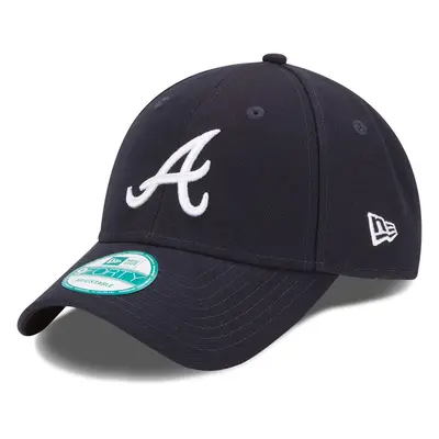 New Era MLB The League 9FORTY Adjustable Hat Cap One Size Fits All Atlanta Braves Navy