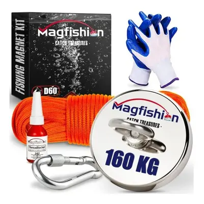 â Magnet Fishing Kit â lb (160kg) â Super Strong Neodymium Magnet â Electromagnet â Wi