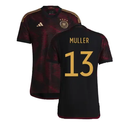 (XS) Germany Authentic Away Shirt (MULLER 13)