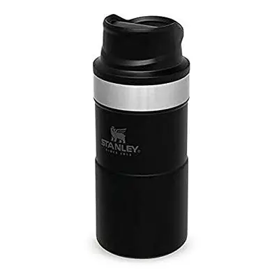 Stanley Trigger Action Travel Mug 0.25L / 8.5OZ Matte Black Leakproof - Tumbler for Coffee, Tea 