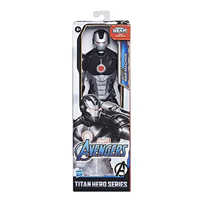 E7880 Marvel's War Machine (30cm Action Figure with Blaster Titan Hero Series Blast Gear)