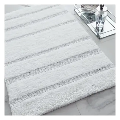 Sparkle Bath Mat White