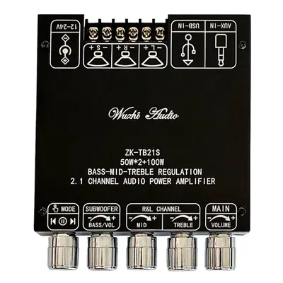 2.1 Channel Bluetooth Audio Amplifier Board Module Subwoofer Mid-pitched High-pitched TPA3116 Ba