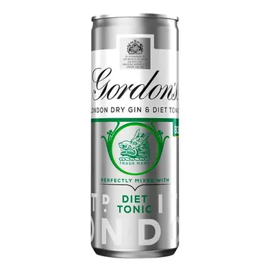 Gordons Gin & Slimline Tonic 250ml