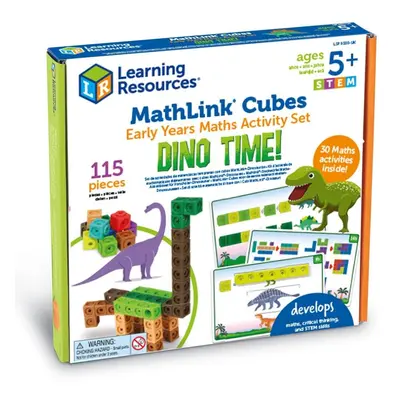 Learning Resources - Mathlink Cubes Dino Time! Early Maths Activity Set