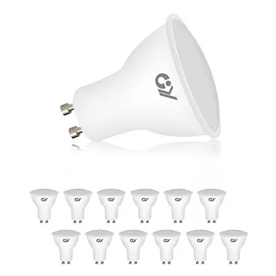 GU10 LED Bulbs Cool White 6500K 8W 800lm Energy Saving GU10 LED Light Bulbs 80W Halogen Light Bu